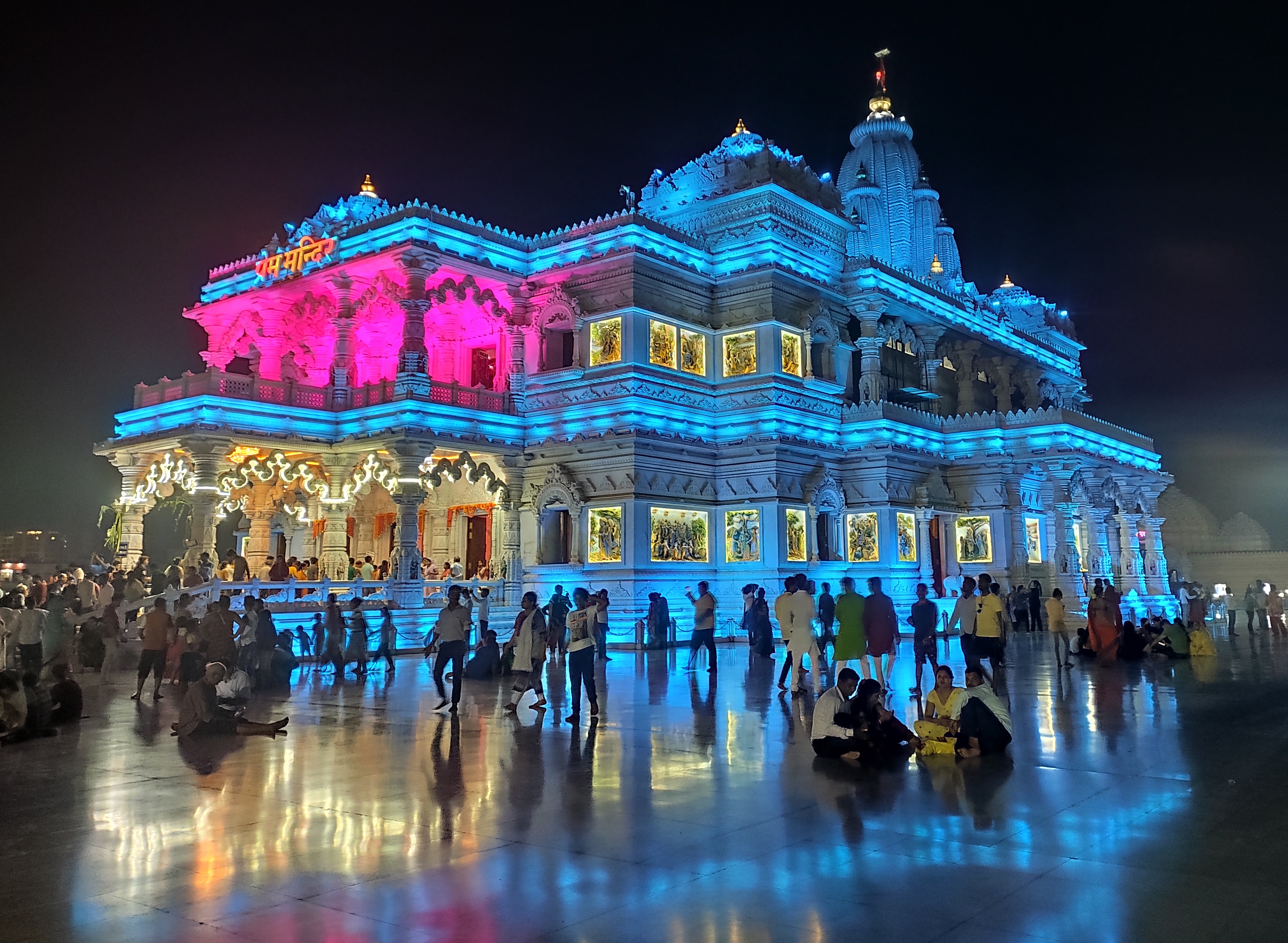 Mathura Vrindavan Prem Mandir pilgrimage tour from Ayodhya